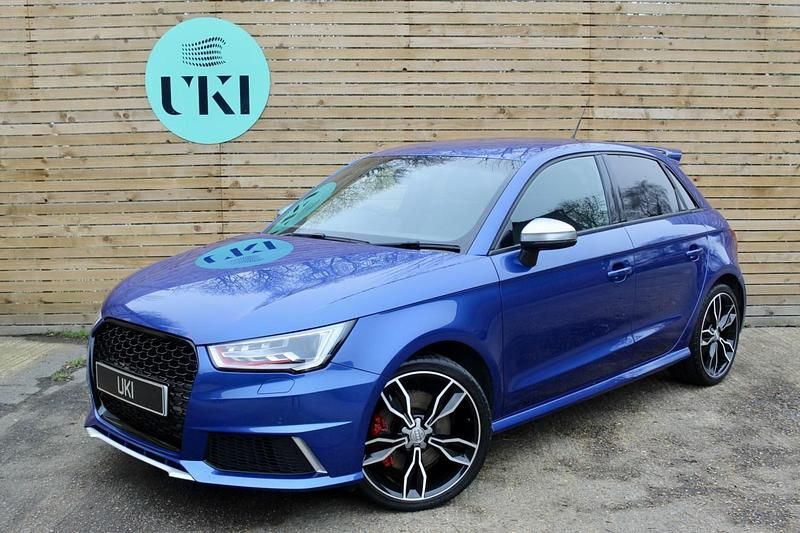 Used Audi S1 Advanced 2017 Blue Hatchback