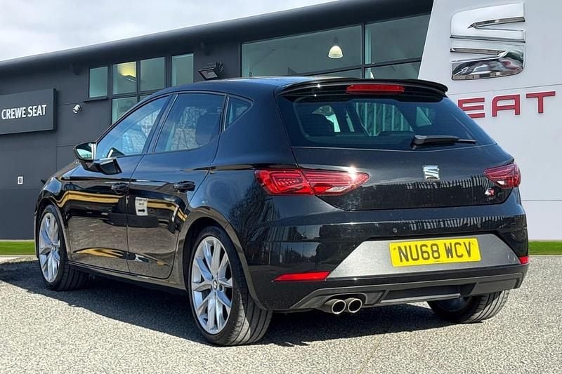 Used Seat Leon FR Sport 2018 Black Hatchback