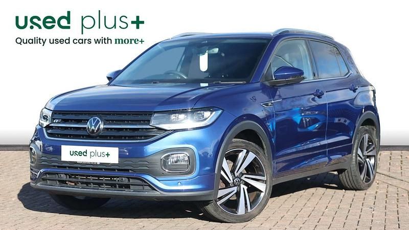 Used VW T-Cross R-line 2022 Blue SUV