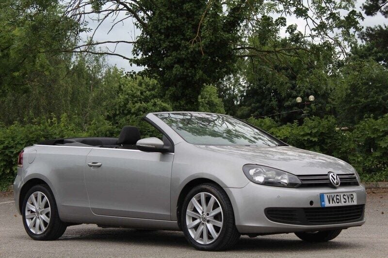 Silver Used 2011 VW Golf Cabriolet SE Cabriolet | £3,190 (Fair price) - Image 1/4