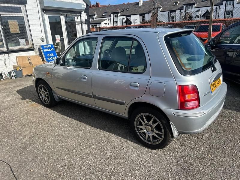 Used Nissan Micra 2002 Silver Hatchback