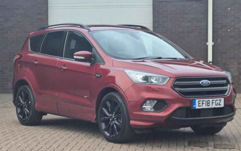 Used Ford Kuga ST-Line X 180 HP (132 kW) 2018 Red SUV