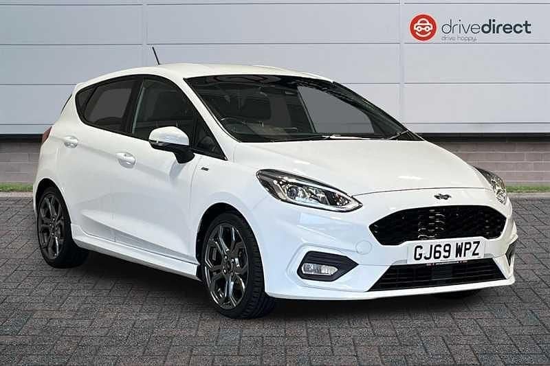 Used Ford Fiesta ST-Line X 2019 White Hatchback