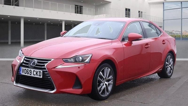 Red Used 2019 Lexus IS300h Sedan | £11,375 (Fair price) - Image 1/4