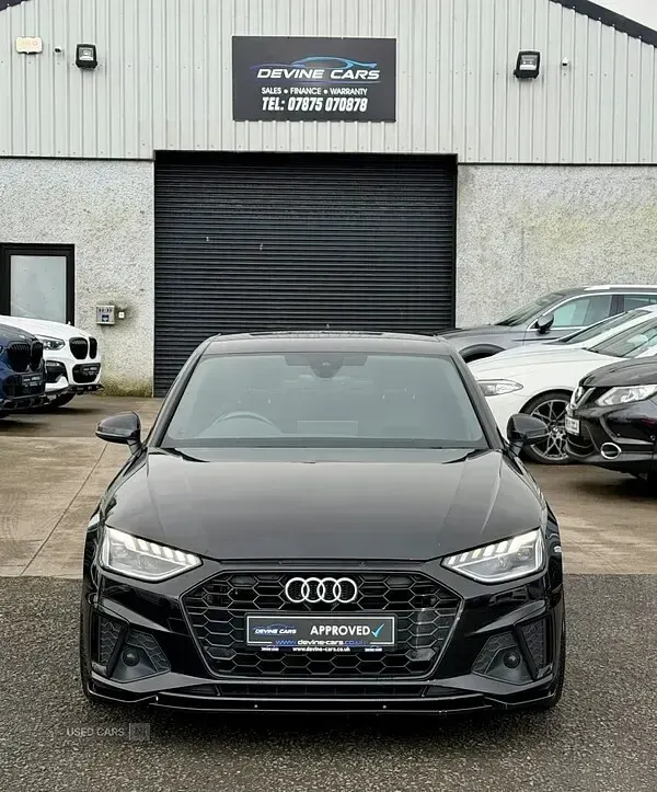 Used Audi A4 Black Edition 163 HP (119 kW) 2021 Black Sedan