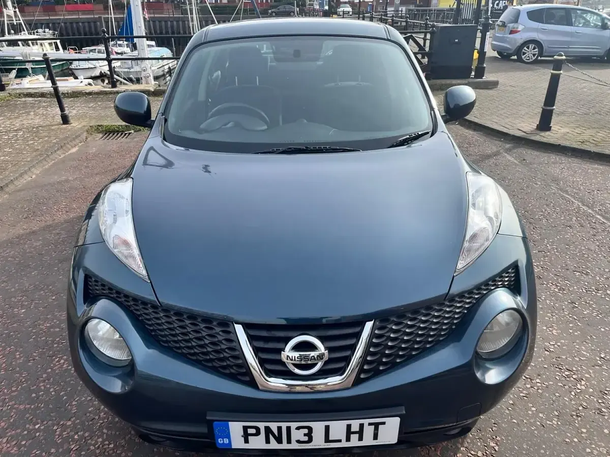 Used Nissan Juke Acenta 110 HP (80 kW) 2013 Blue SUV