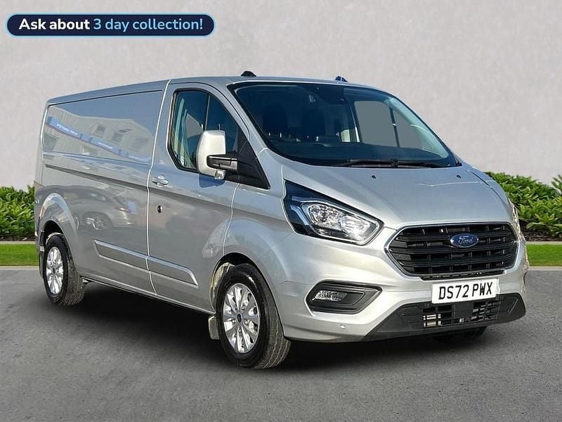 Silver Used 2022 Ford Transit Custom Limited Van | £17,299 (Good price) - Image 1/4