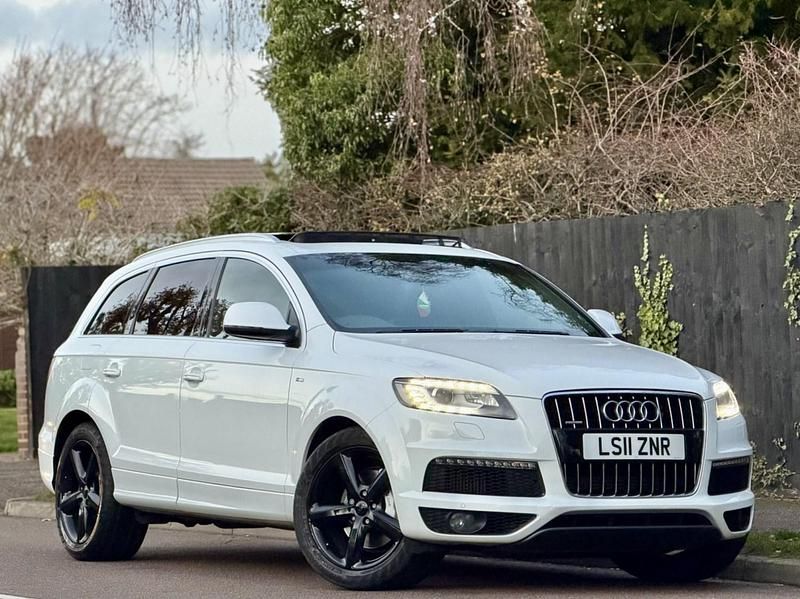 White Used 2011 Audi Q7 S-Line SUV | £9,249 (Fair price) - Image 1/4
