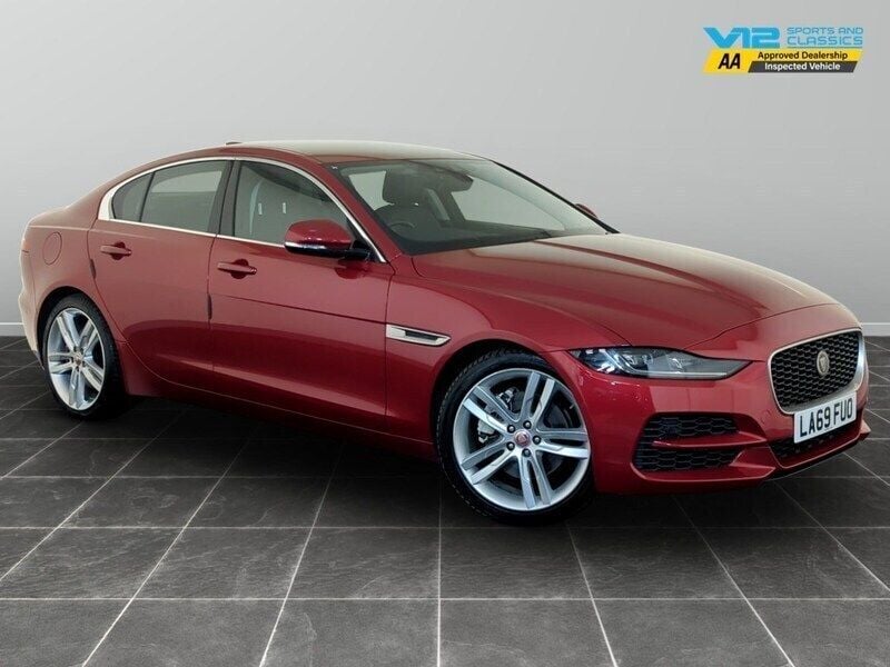Red Used 2020 Jaguar XE S Sedan | £18,795 (Fair price) - Image 1/2