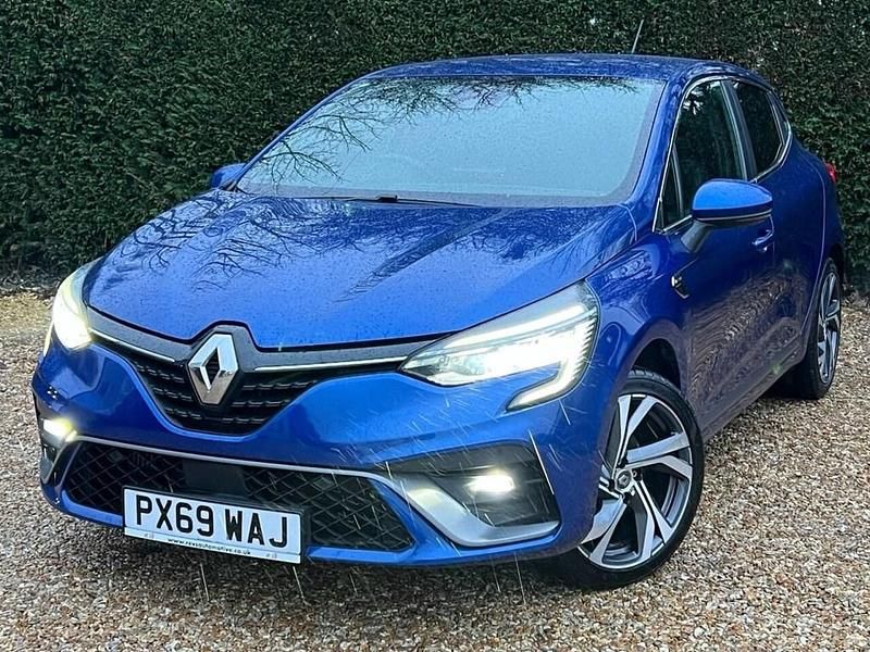 Used Renault Clio IV RS Line 130 HP (95 kW) 2019 Blue Hatchback