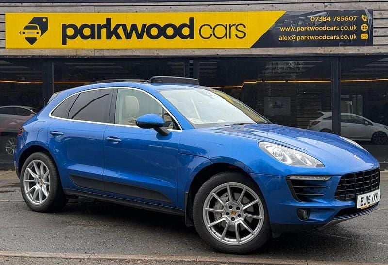 Used Porsche Macan S 2015 Blue SUV