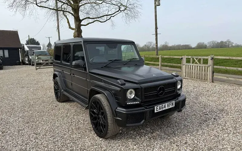 Usado Mercedes G350 211 HP (155 kW) 2014 Prateado SUV