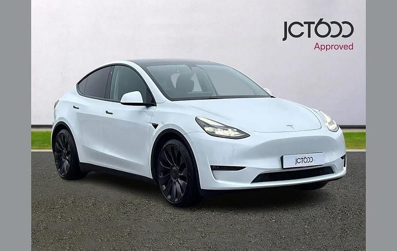 Used Tesla Model Y Performance 392 kW (534 HP) 2023 White SUV