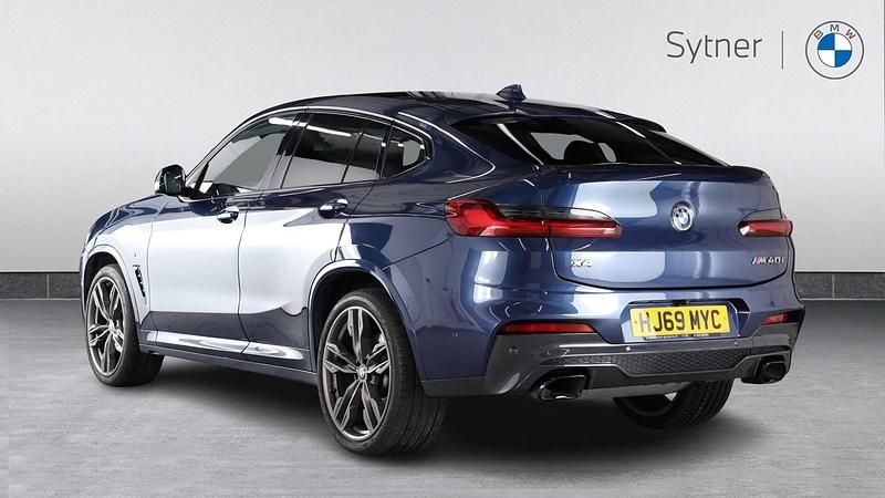 Used BMW X4 M Sport 349 HP (256 kW) 2019 Blue SUV
