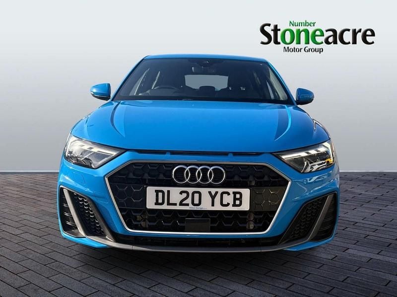 Used Audi A1 Sportback S-Line 116 HP (85 kW) 2020 Blue Hatchback