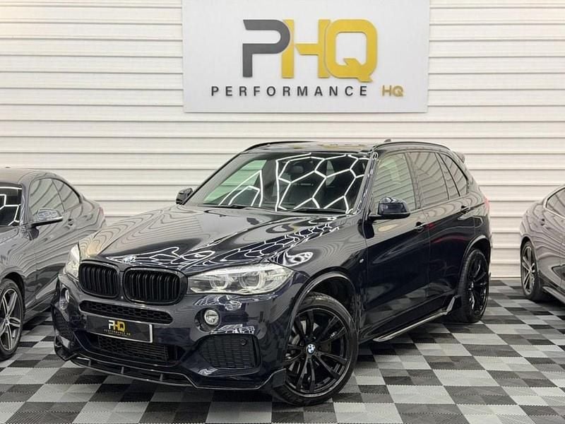 Black Used 2018 BMW X5 M Sport SUV | £21,945 (Good price) - Image 1/4
