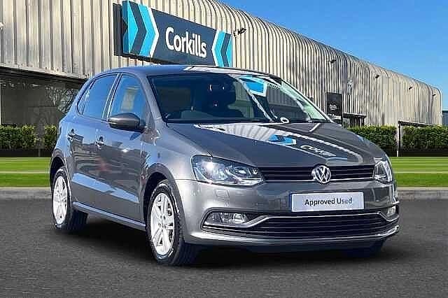 Nimbus grey Used 2017 VW Polo Edition Hatchback | £9,495 (Fair price) - Image 1/4