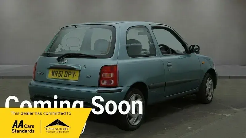Used Nissan Micra SE 60 HP (44 kW) 2001 Green Hatchback