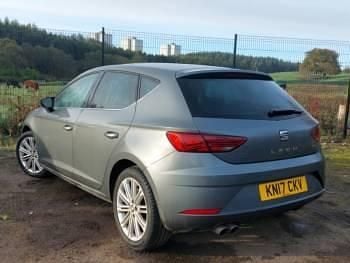 Used Seat Leon XCELLENCE 125 HP (91 kW) 2017 Grey Hatchback