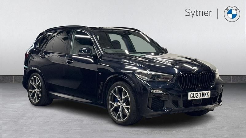 Black Used 2020 BMW X5 M Sport SUV | £39,500 (Good price) - Image 1/4