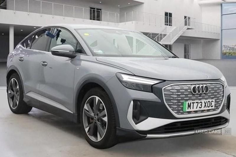 Used 2023 Audi Q4 Sportback e-tron S-Line SUV | £29,495 (Expensive) - Image 1/1