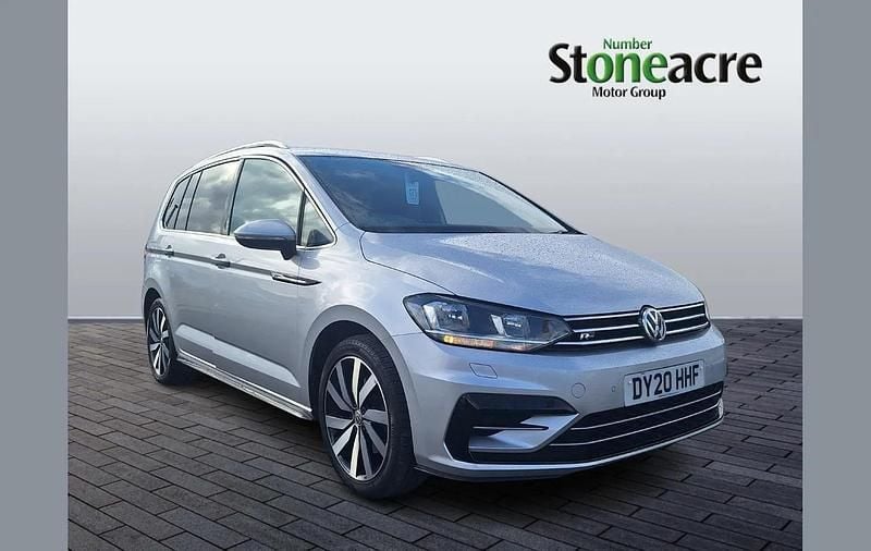 Used VW Touran R-line 150 HP (110 kW) 2020 Silver MPV