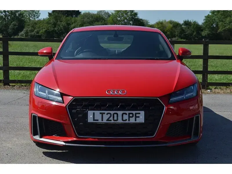 Used Audi TT S-Line 245 HP (180 kW) 2020 Red Coupe