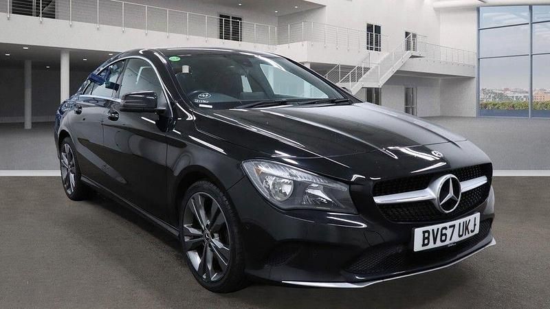 Black Used 2017 Mercedes CLA180 Sedan | £9,835 (Fair price) - Image 1/4
