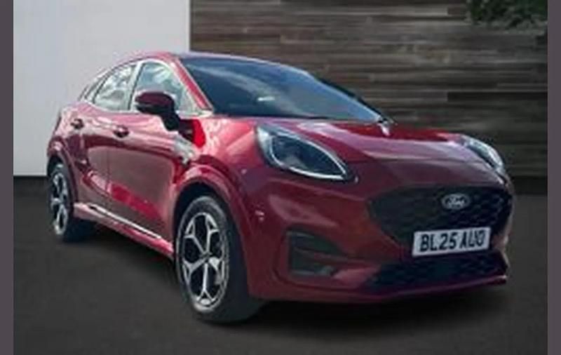 Red Used 2025 Ford Puma Gen-E ST-Line SUV | £21,990 - Image 1/4