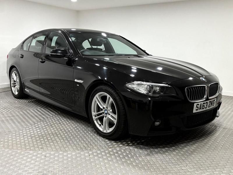Black Used 2013 BMW 520 M Sport Sedan | £8,995 (Fair price) - Image 1/4