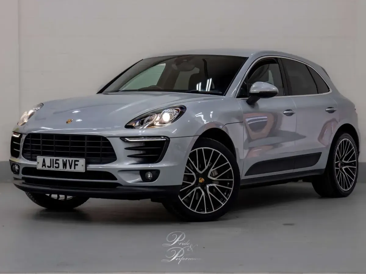 Używany Porsche Macan S 2015 Srebrny SUV