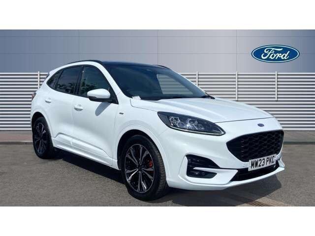White Used 2023 Ford Kuga ST-Line X SUV | £22,993 (Fair price) - Image 1/4