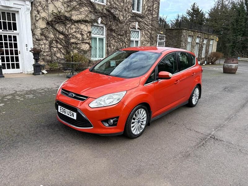 Used Ford C-MAX Titanium 115 HP (84 kW) 2011 Red MPV