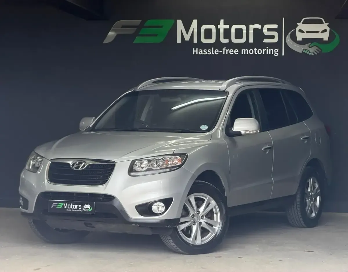 Used Hyundai Santa Fe Premium 197 HP (144 kW) 2010 Silver SUV