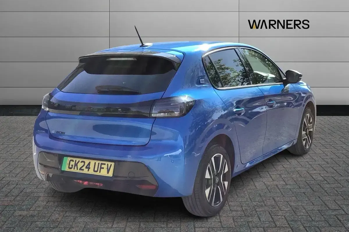 Used Peugeot e-208 Style 98 kW (134 HP) 2024 Blue Hatchback