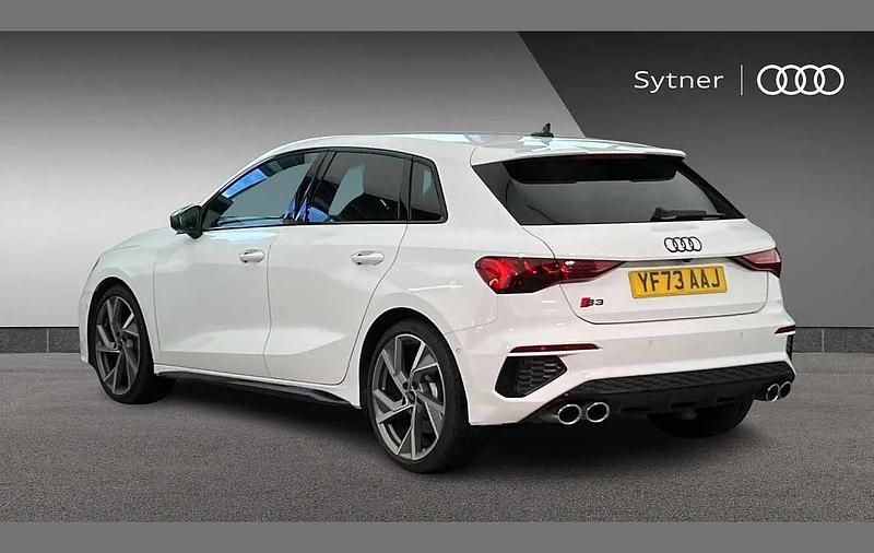 Used Audi S3 Sportback Black Edition 310 HP (228 kW) 2023 White Hatchback