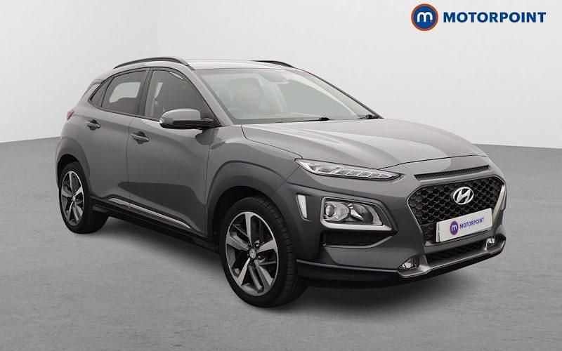 Grey Used 2019 Hyundai Kona Premium SUV | £11,949 (Fair price) - Image 1/4
