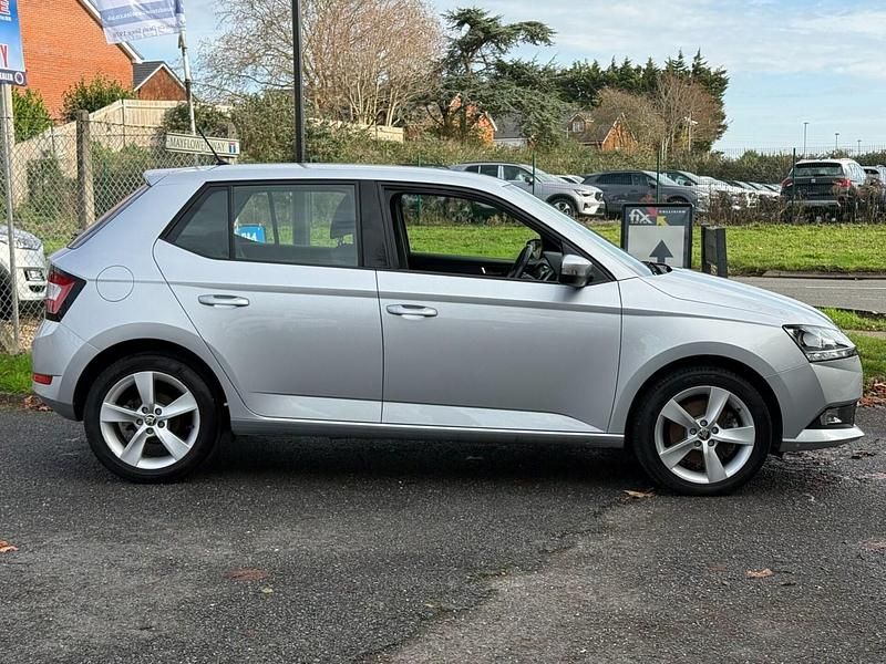 Used Skoda Fabia SE L 110 HP (80 kW) 2018 Silver Hatchback