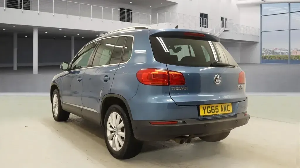 Used VW Tiguan Match 150 HP (110 kW) 2015 Pacific blue SUV