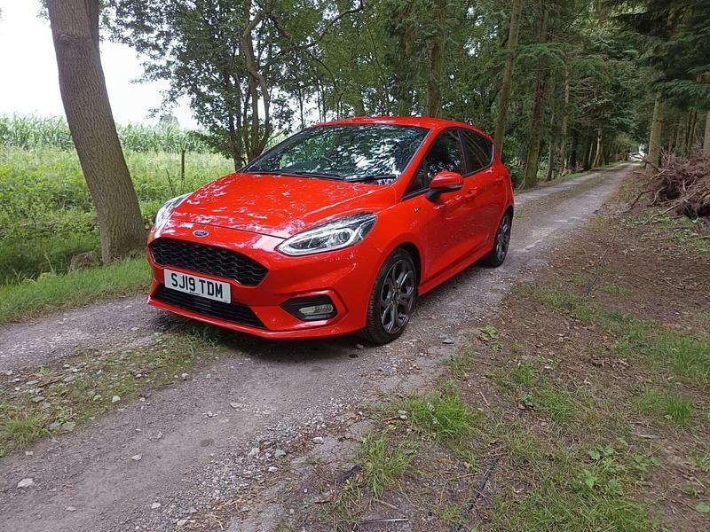 Used Ford Fiesta ST-Line 100 HP (73 kW) 2019 Red Hatchback