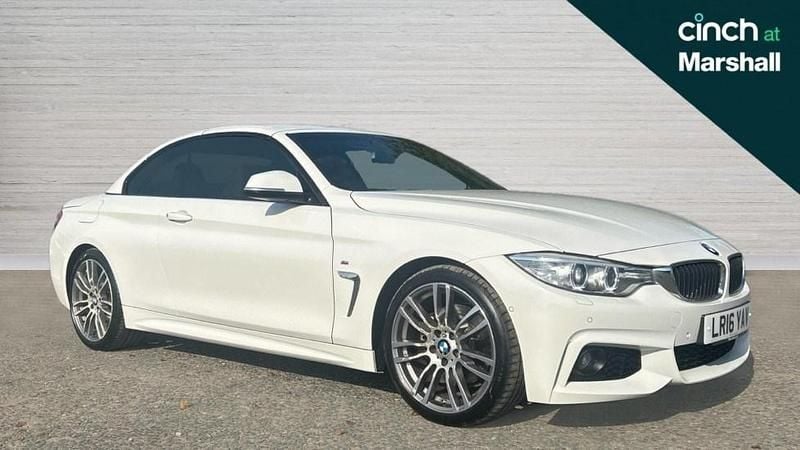 White Used 2016 BMW 430 Cabriolet M Sport Cabriolet | £16,387 (Good price) - Image 1/4