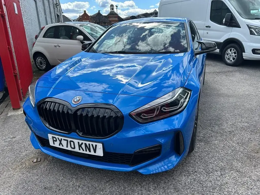 Used BMW 118 M Sport 140 HP (102 kW) 2020 Blue Hatchback