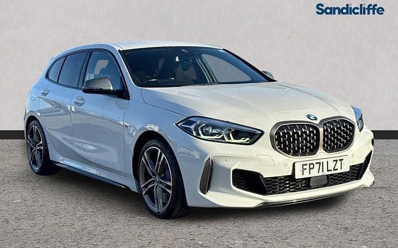 Used BMW M135 Comfort Edition 306 HP (225 kW) 2024 White Hatchback