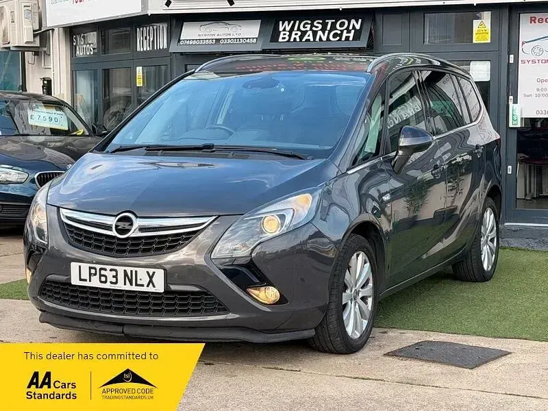 Used Vauxhall Zafira Tourer 165 HP (121 kW) 2014 Grey MPV