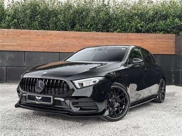 Black Used 2020 Mercedes A250 AMG line Hatchback | £20,988 (Expensive) - Image 1/4