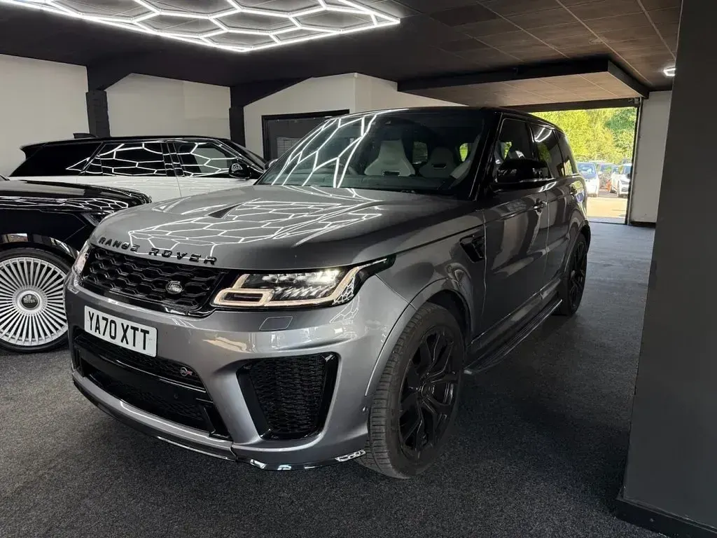 Used Land Rover Range Rover Sport SVR 575 HP (422 kW) 2021 Grey SUV