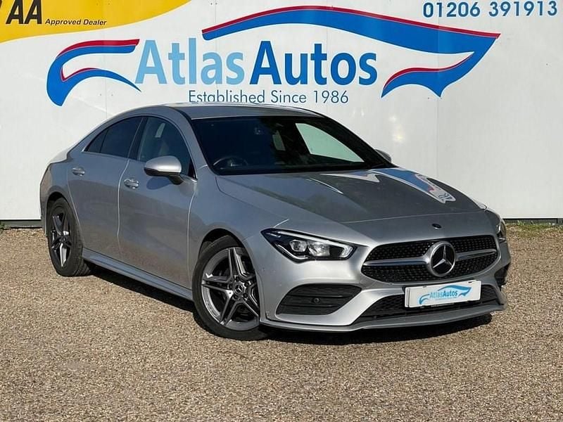 Silver Used 2021 Mercedes CLA180 AMG line Sedan | £18,750 (Fair price) - Image 1/4