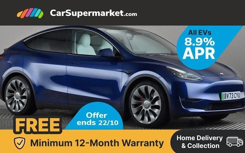 Used 2024 Tesla Model Y Performance SUV | £33,397 (Fair price) - Image 1/3