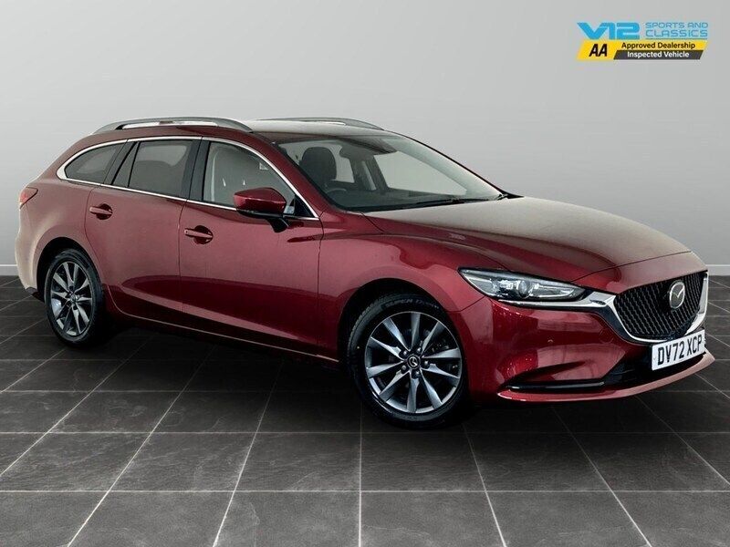 Red Used 2022 Mazda 6 Estate | £16,495 (Fair price) - Image 1/2