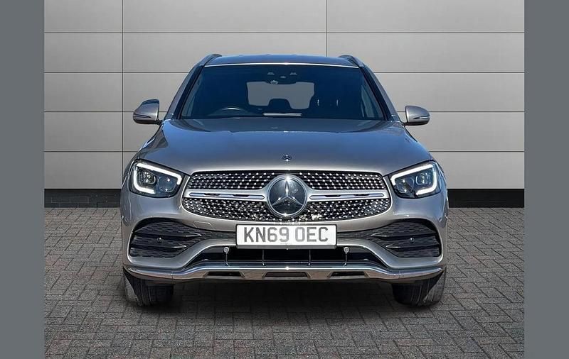 Used Mercedes GLC220 AMG Line Premium 191 HP (140 kW) 2020 Silver SUV